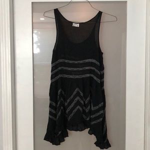 Free People Voile and Lace Slip